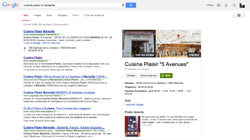 Recherche Cuisine Plaisir Marseille Google+ - Pierre Legeay